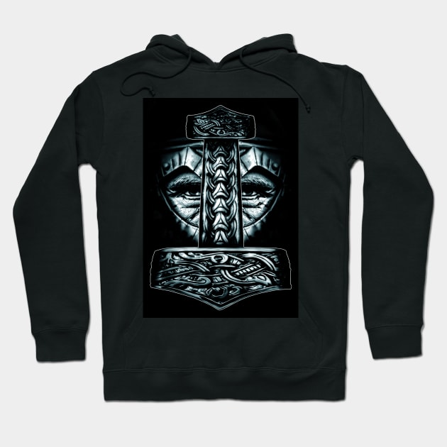 Thors hammer Hoodie by CasperArt1